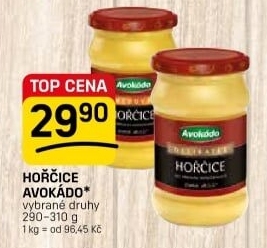 Hořčice Avokádo