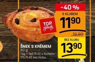 Šnek s náplní