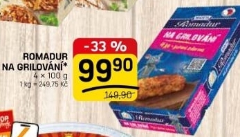 Sýr Romadur na gril Madeta