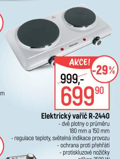 Elektrický vařič Rohnson R-2440