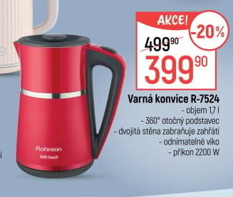 Varná konvice Rohnson R-7524