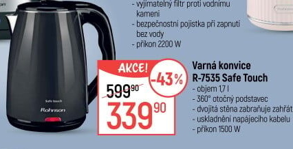 Varná konvice Rohnson R-7535