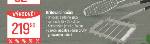 Sada na grilování špízů