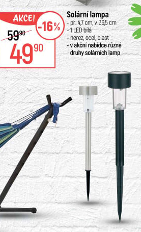 Solární lampa