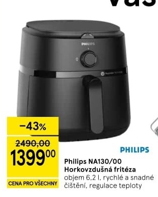 Horkovzdušná fritéza Philips NA130/00