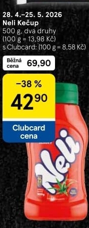 Kečup bez lepku Neli