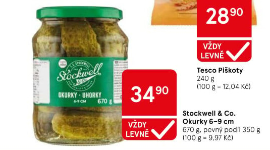 Okurky Stockwell &amp