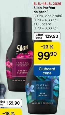 Parfém na prádlo Selection Silan