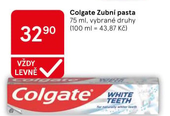 Pasty na zuby Colgate