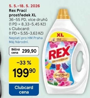 Prací prostředky Rex