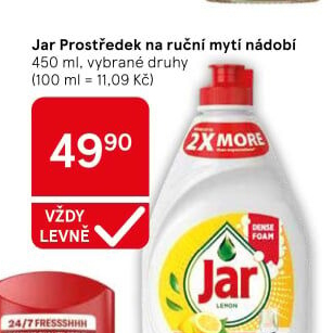 Prostředek na nádobí Jar