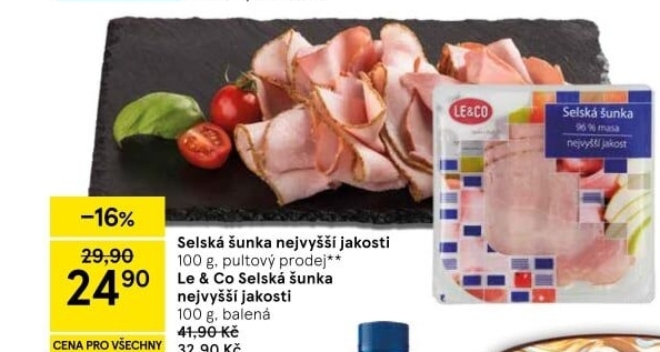 Šunka selská nejvyšší jakosti