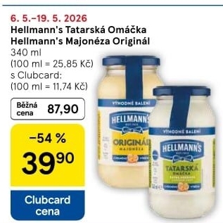 Tatarská omáčka Hellmann'