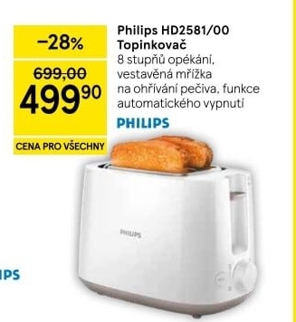 Topinkovač Philips HD2581