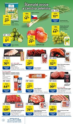 akční leták Tesco 6.5.2026-12.5.2026
