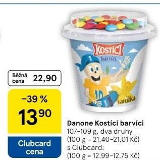 Dezert Kostíci Danone