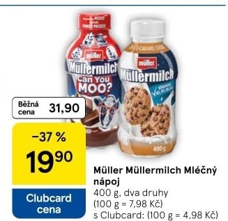 Nápoj mléčný Müllermilch Müller