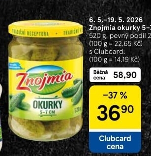 Okurky Znojmia