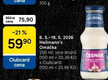 Omáčky Hellmann'
