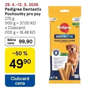 Pamlsky pro psy Denta Stix Pedigree