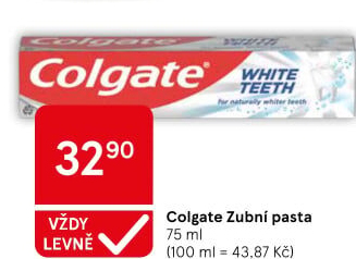 Pasty na zuby Colgate