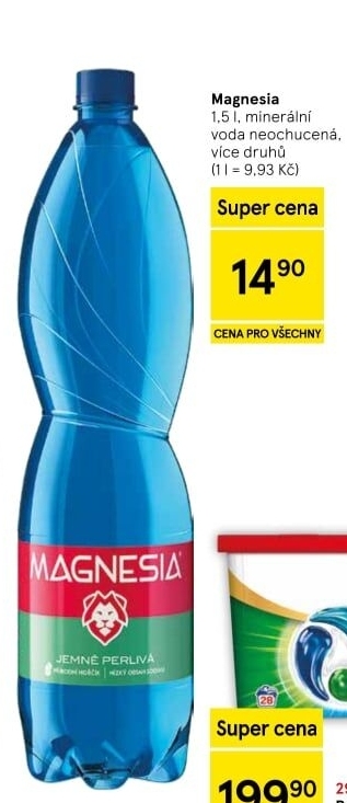 Přírodní voda Magnesia