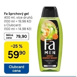 Sprchový gel Fa