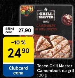 Sýr Camembert na gril Grill Master Tesco