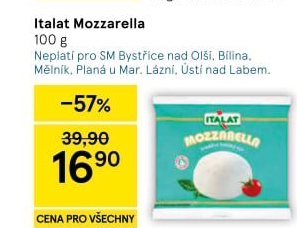 Sýr Mozzarella Italat