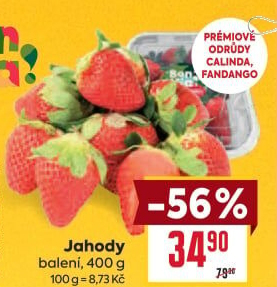 Jahody Billa Bonvia