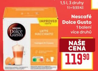 Kapsle Dolce Gusto Nescafé