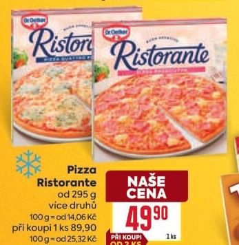 Pizza mražená Ristorante Dr. Oetker