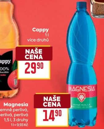 Přírodní voda Magnesia