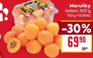 Meruňky Billa Bonvia