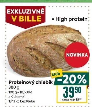 Proteinový chléb