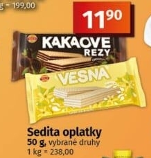 Oplatky Sedita
