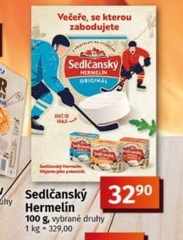 Sýr Hermelín Sedlčanský
