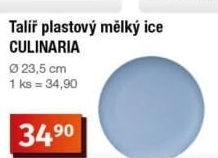 Talíř plastový Culinaria Banquet