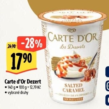 Dezert Carte D'