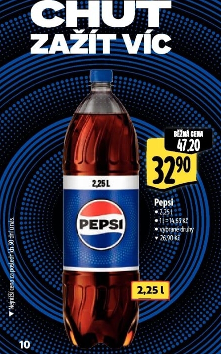 Limonáda Pepsi