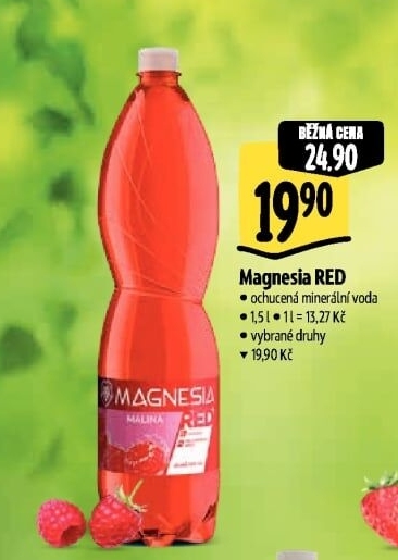 Minerální voda Magnesia Red