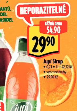 Sirup Jupí
