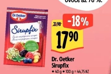 Sirupfix Dr. Oetker
