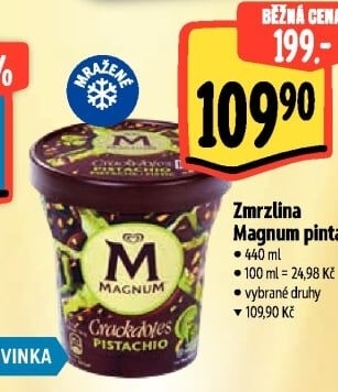 Zmrzlina v kelímku Magnum Algida