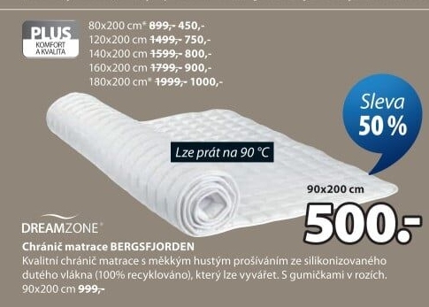 Chránič matrace Dreamzone