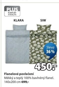 Flanelové povlečení