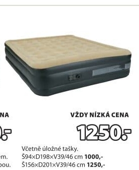 Nafukovací postel