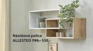 Nástěná police Allested