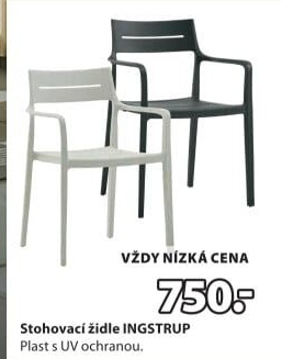 Stohovací židle Ingstrup
