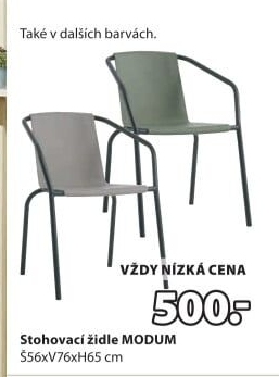Stohovací židle Modum